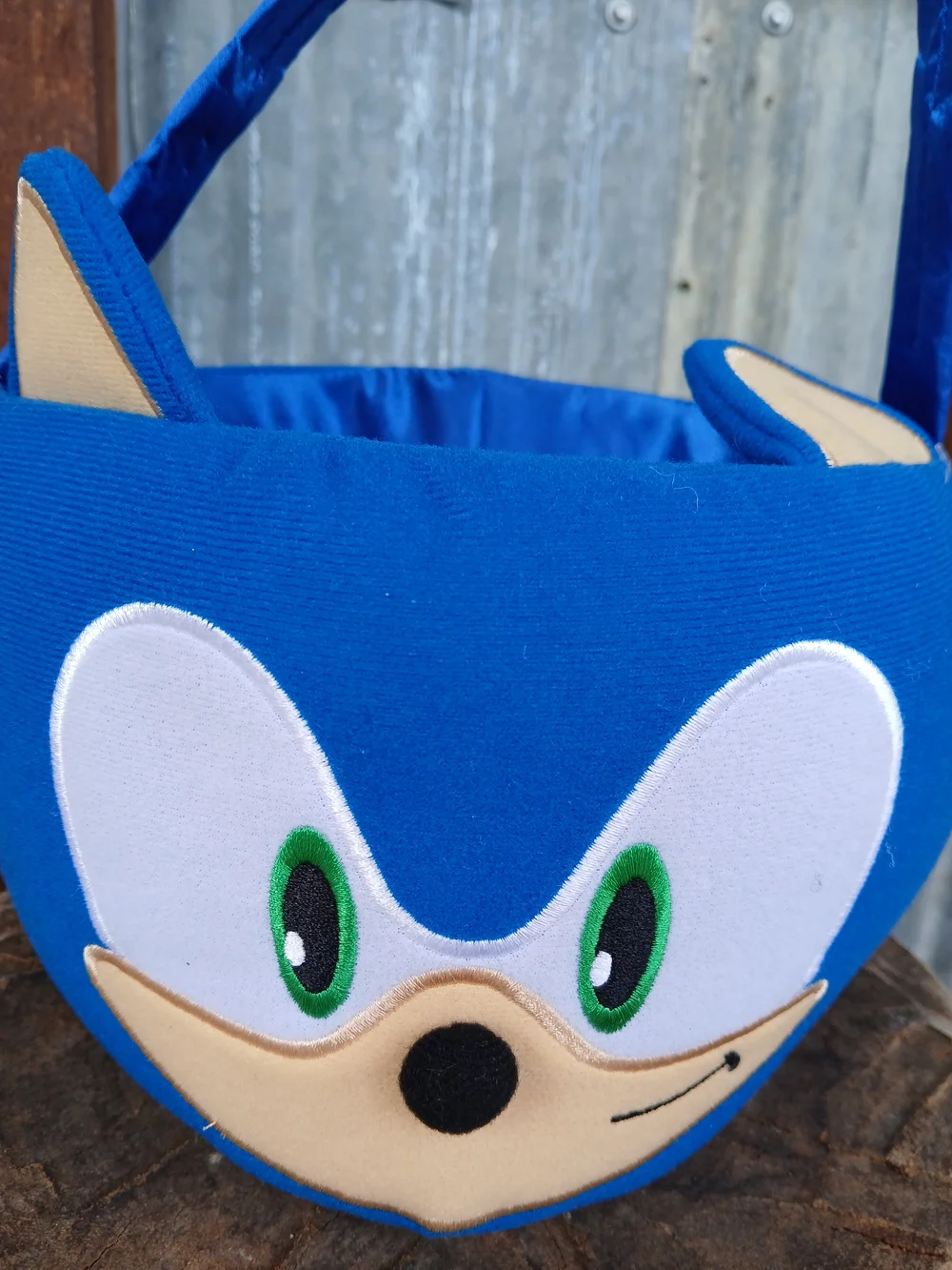 Sonic The Hedgehog Plush Gift Basket New With Tags
